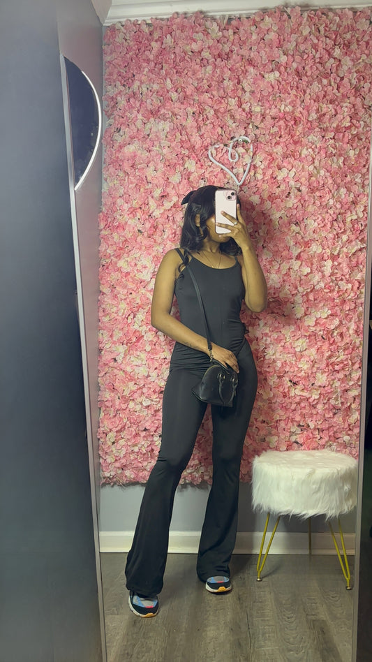 Basic Flare Jumpsuit