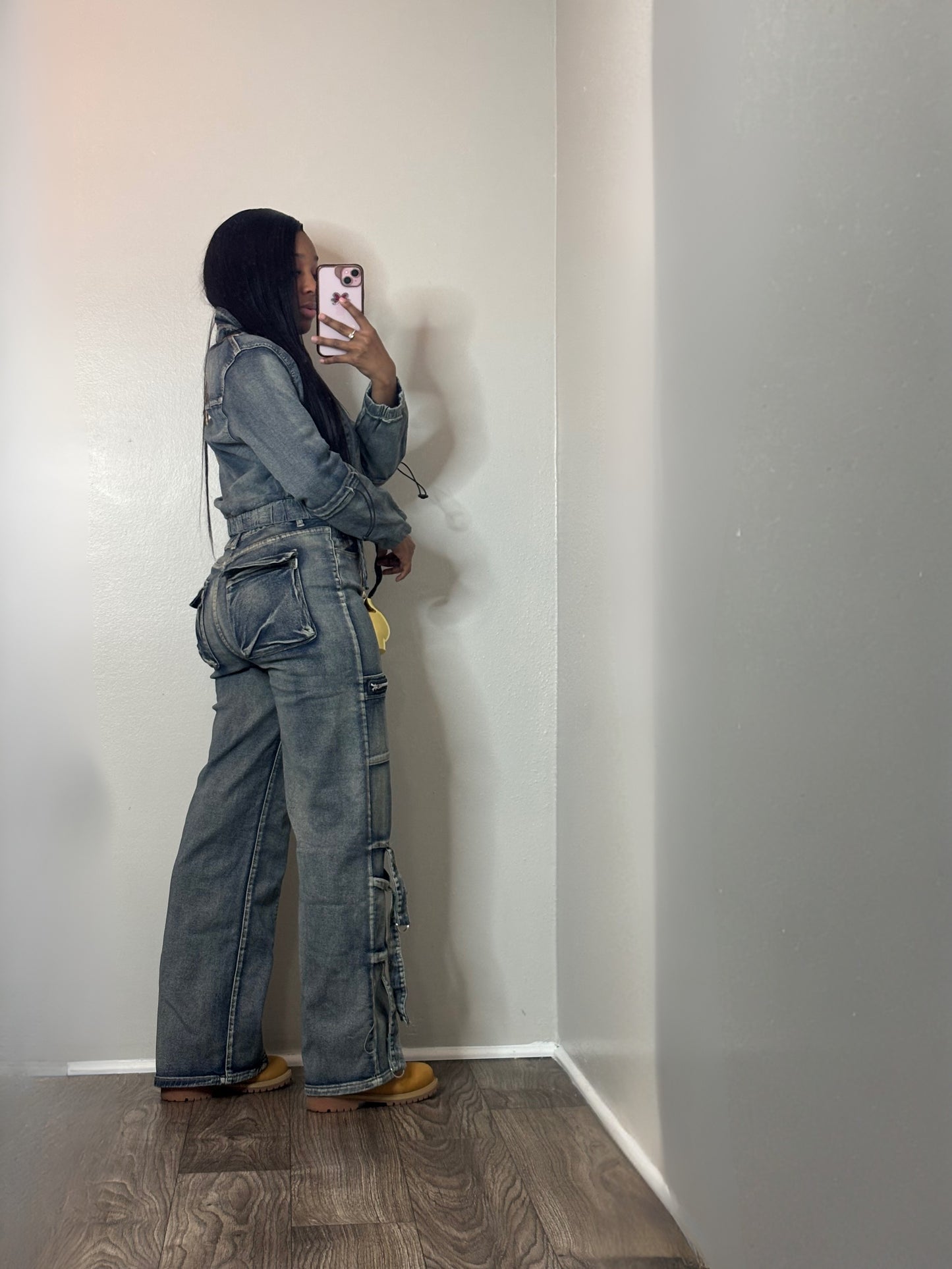 Vintage Cargo Denim Set