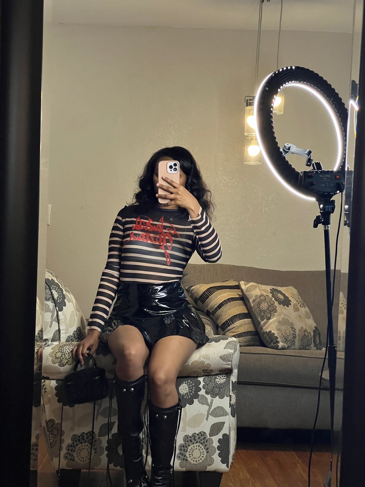 Gothic Mesh Tee