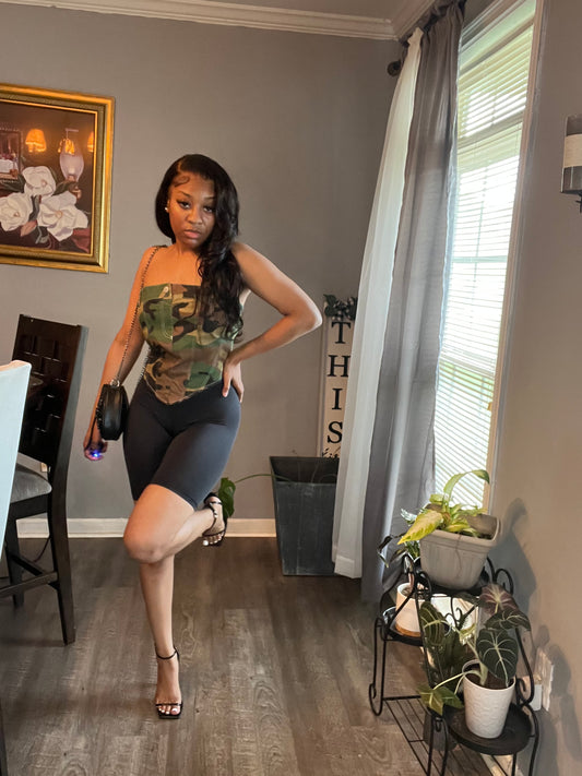 Camo corset